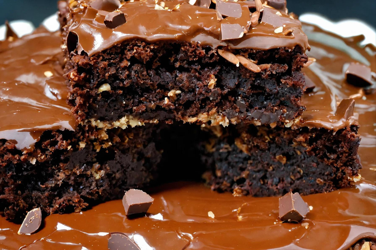 Indulge in a Guilt-Free Delight: Moist Oat and Chocolate Cake