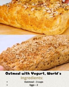 Oatmeal Bread with Nuts