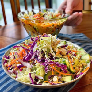 Crunchy Cabbage Walnut Salad